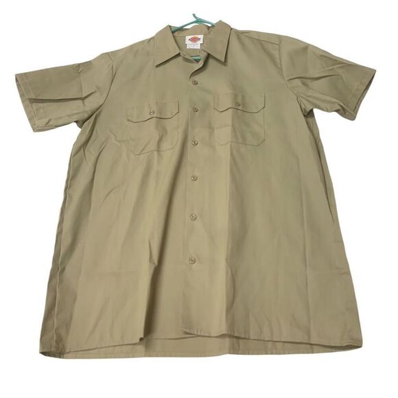 Vintage Dickies Short Sleeve Button Down Top - Picture 1 of 8